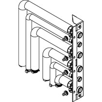 Viessmann Montagehilfe Kompaktgerät 1 Heiz-/Kühlkreis für Aufputzinstallation nach rechts