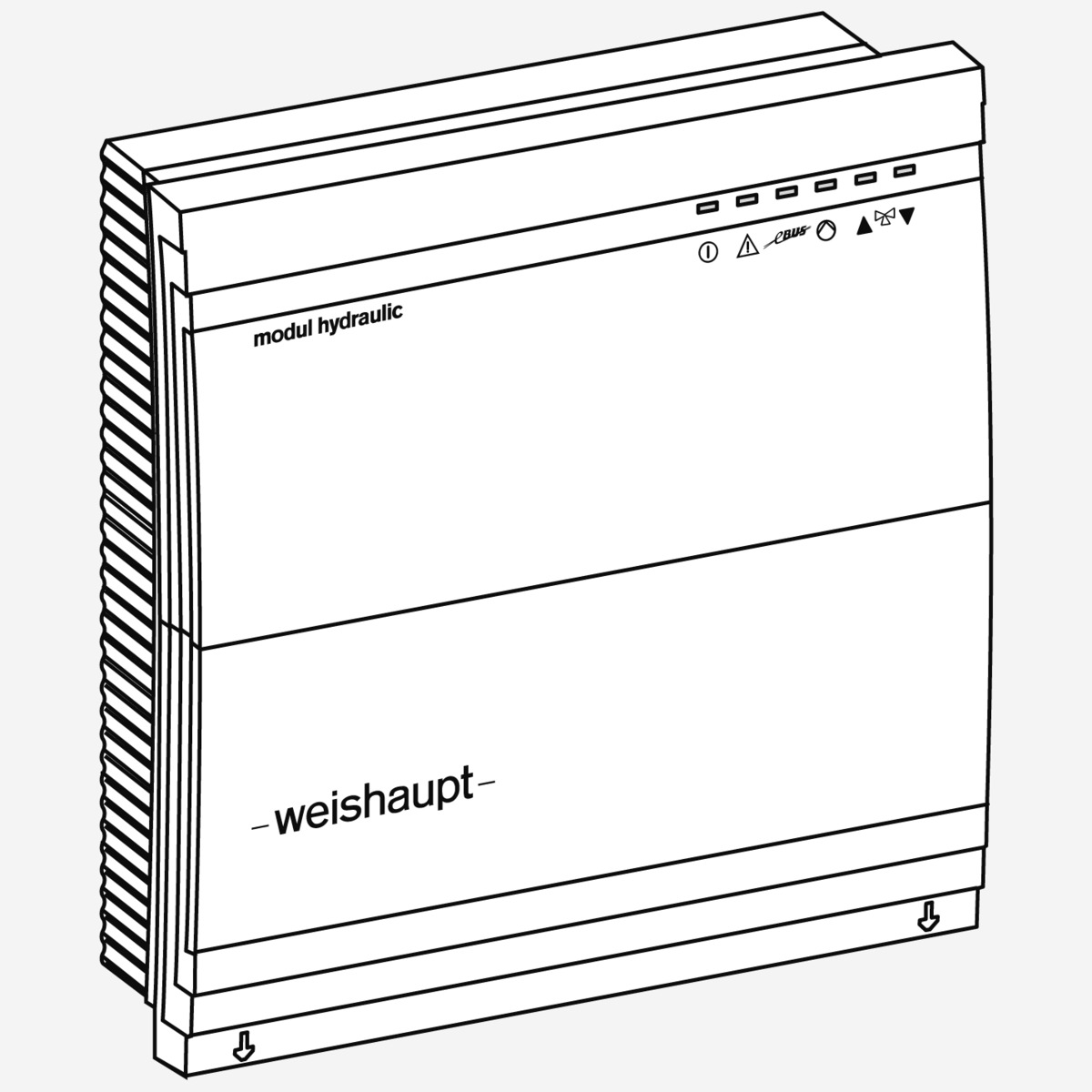 Weishaupt Erweiterungsmodul-Set WCM-EM 2.1 in Verbindung mit WCM-FS 2.0
