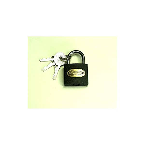 Windhager Vorhängeschloss + 2 Schlüssel Verschlussdeckel (Blindkupplung) 003505
