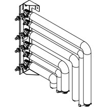 Viessmann Montagehilfe Kompaktgerät 1 Heiz-/Kühlkreis für Aufputzinstallation nach links